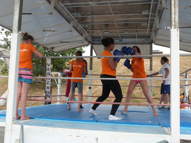 Sport en Filles ETE 2015 CROSIF